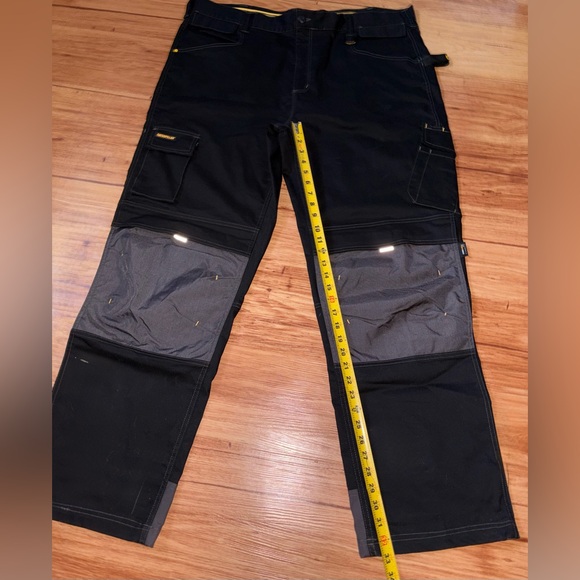 Caterpillar MEN'S H2O DEFENDER WORK PANTS black 44x34 NWOT - Picture 5 of 12